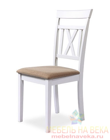 Обеденная группа стол ES 2000 + 6 стульев ES 2003-5 (white)