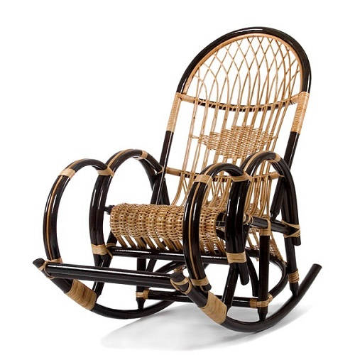 Кресло-качалка Клуша с подножкой