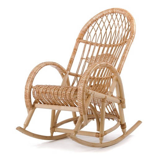 Кресло-качалка плетеное Клуша