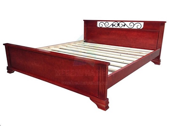 Кровать Феникс с ковкой